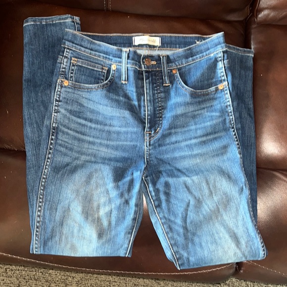 Madewell 10” Women’s High-Rise Skinny Jeans size 27 - Picture 1 of 12